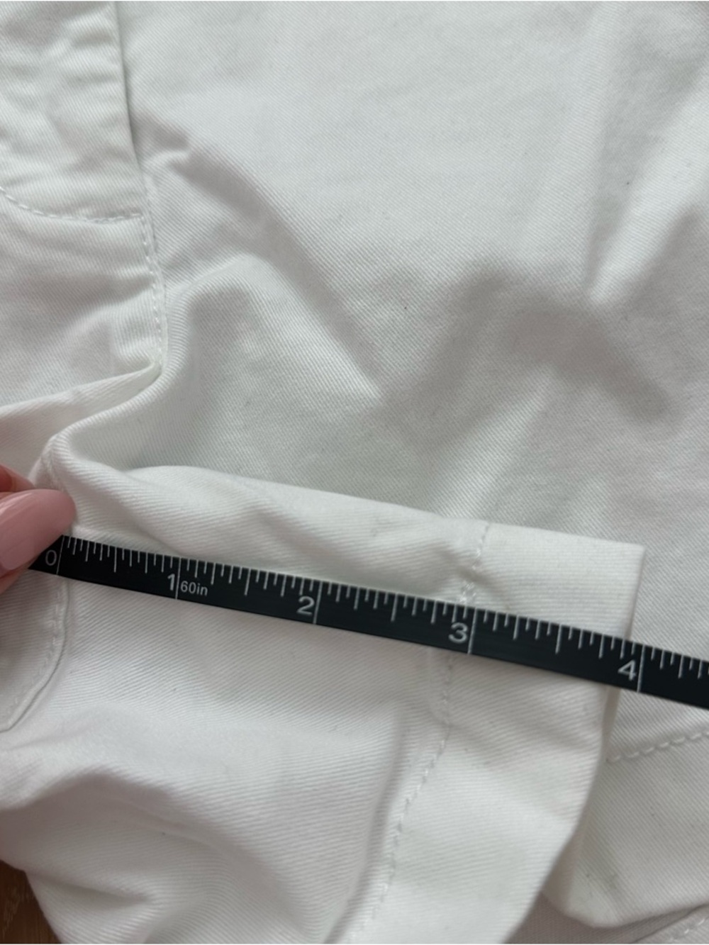 J Crew 3.5" Classic Chino Short White Womens Size 6 - Picture 11 of 16